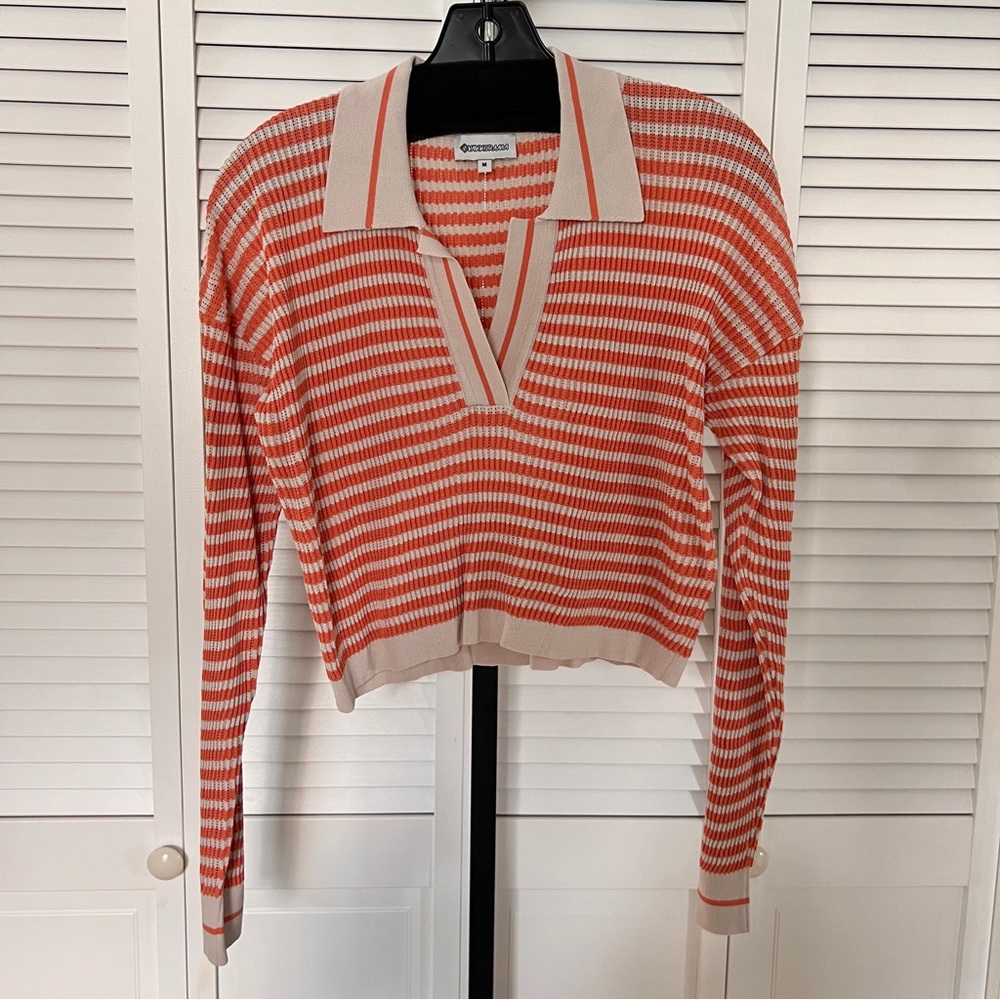 Vakkorama striped knit top